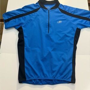 Blue and Black Cycling Jersey